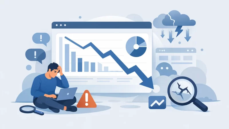 Why Website Traffic Dropped Suddenly